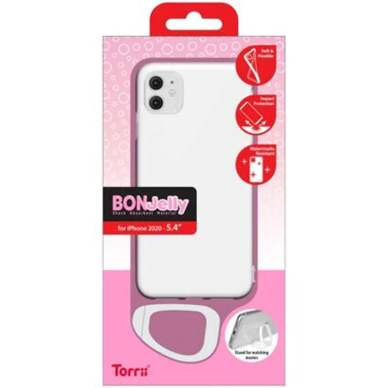 Torrii Bonjelly Case For iPhone 12 Mini - Clear - Tashqila Torrii Bonjelly Case For iPhone 12 Mini - Clear - Tashqila